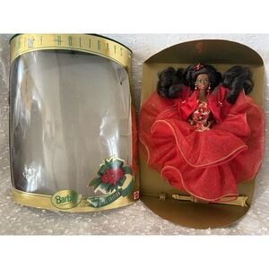 1993 Happy Holidays Barbie Doll American Special Edition Mattel 10911 Read